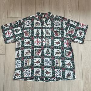 Reyn Spooner vintage 2000 Mele Kalikimaka Limited Hawaiian Traditions shirt XXL